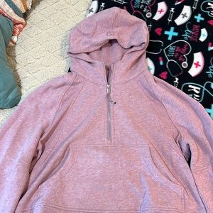 Lulu lemon oversized scuba half zip- discontinued color
